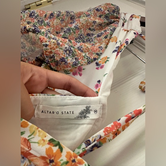 NWOT Altard State Aderny Patchwork Floral Dress Womens - Picture 7 of 7